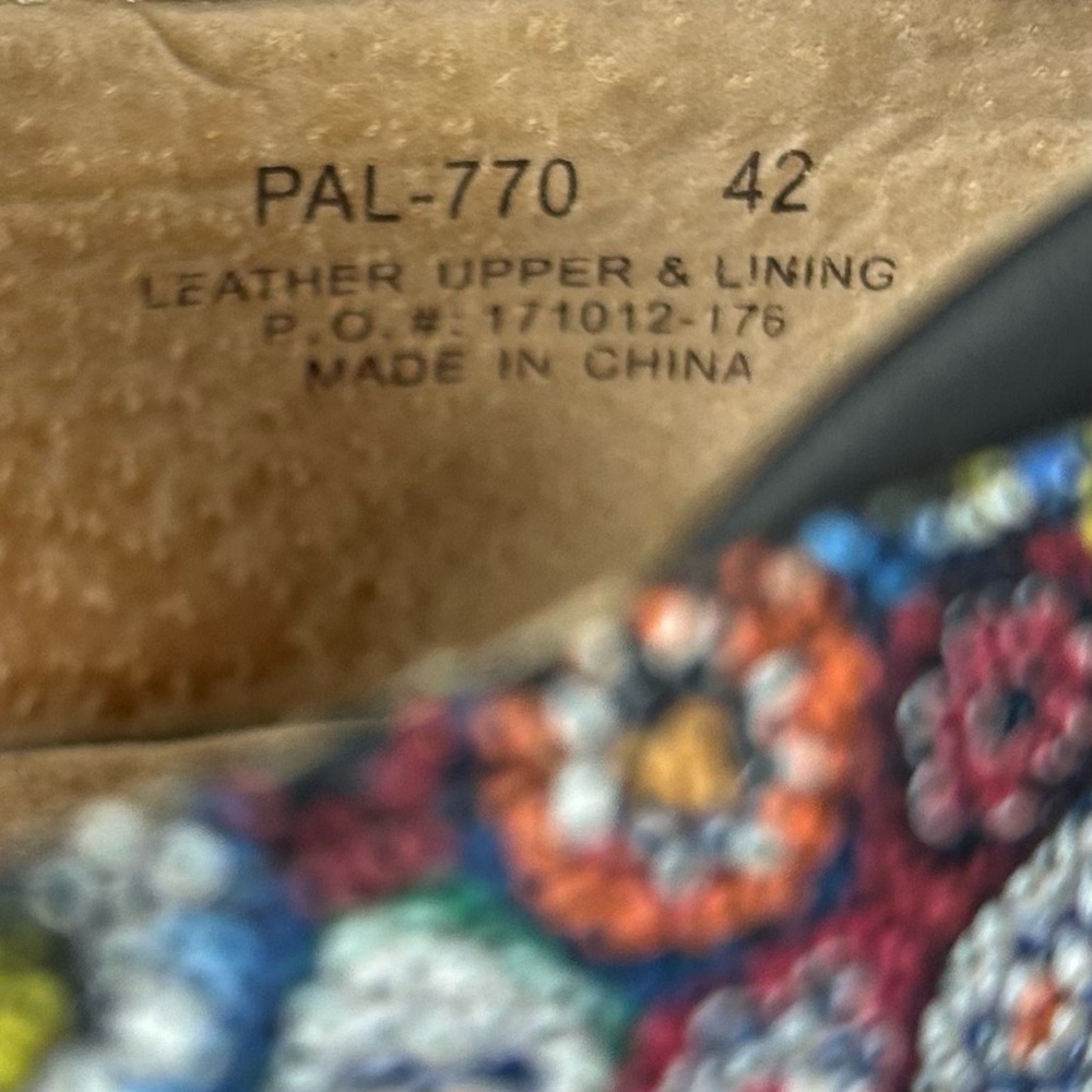 Alegria Paloma Wallflower US Size 11.5/12 (EU Size 42) Mary Jane Type Shoes - Picture 14 of 14